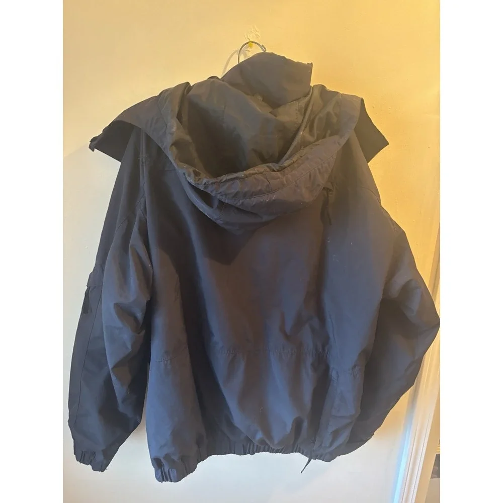 5.11 Tactical Jacket Men's XL Blue Waterproof Hooded Parka Softshell Lined Coat